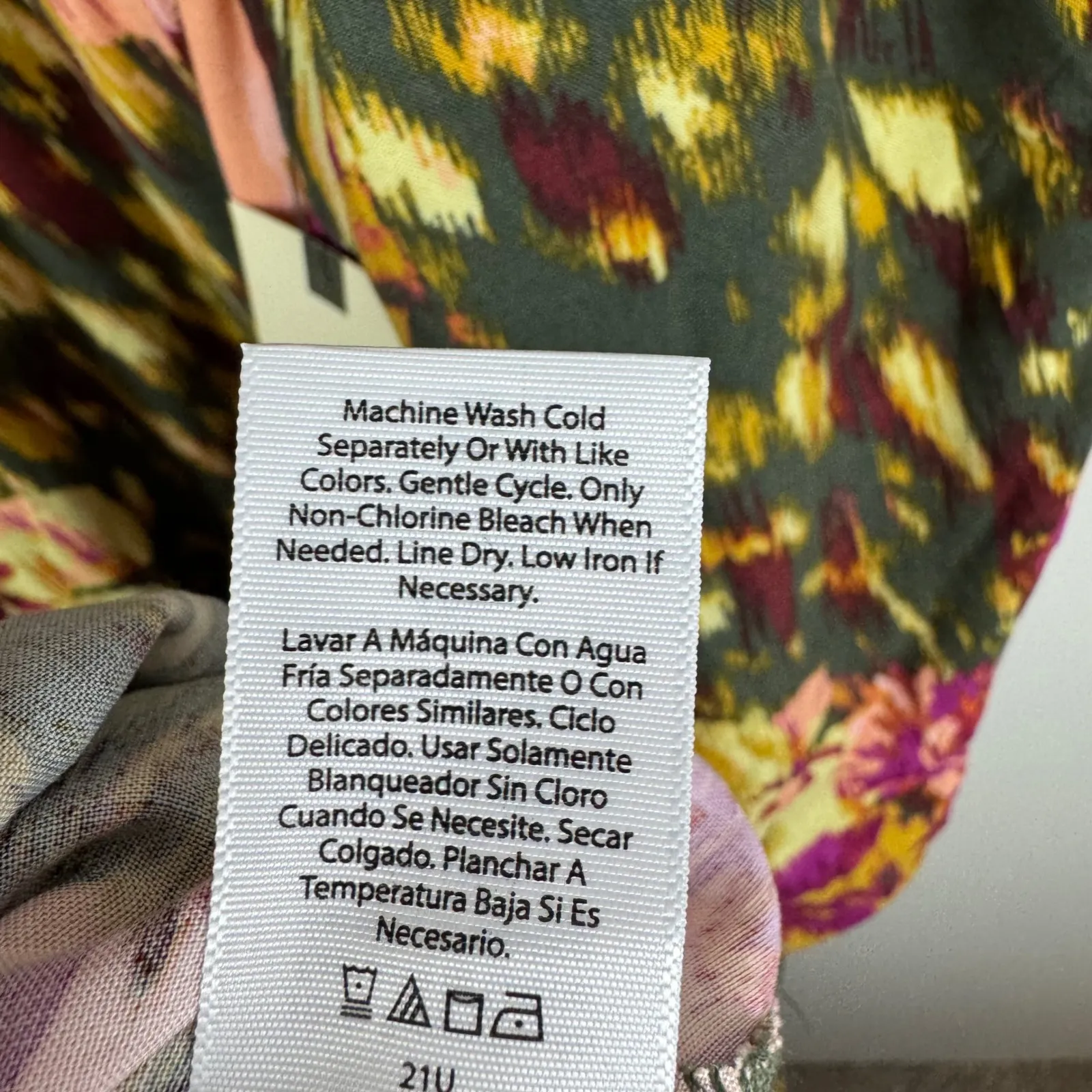 NWT Terra & Sky Sweetheart Neck Raglan Maxi Dress 4X Multi Floral Long Sleeve‎ - Image 10