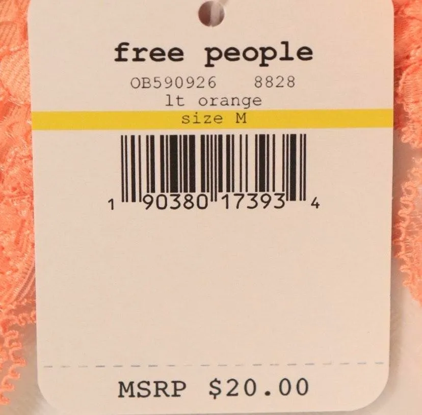 NWT   Halter Bralette In Orange - Image 5