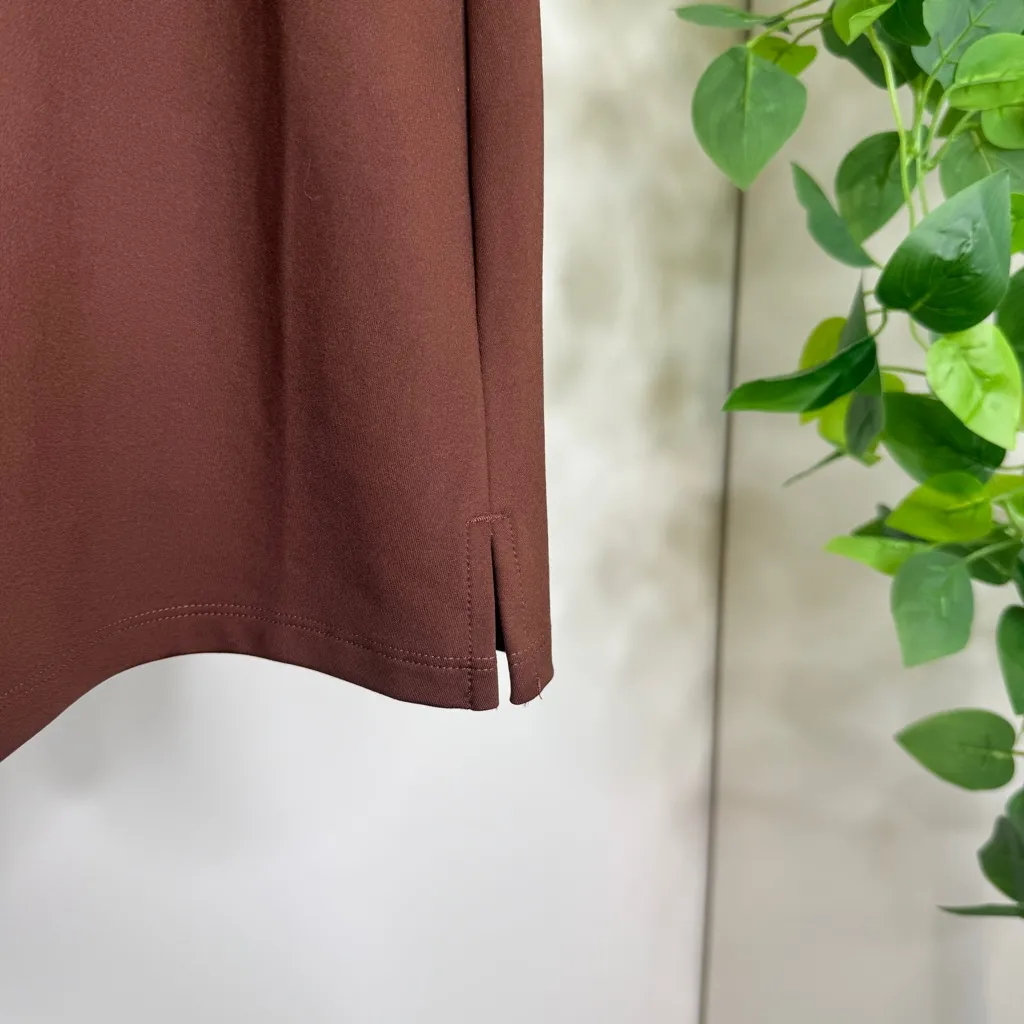 Girlfriend Collective  Sport Skort in Earth Brown size XL Extra Large - Image 11