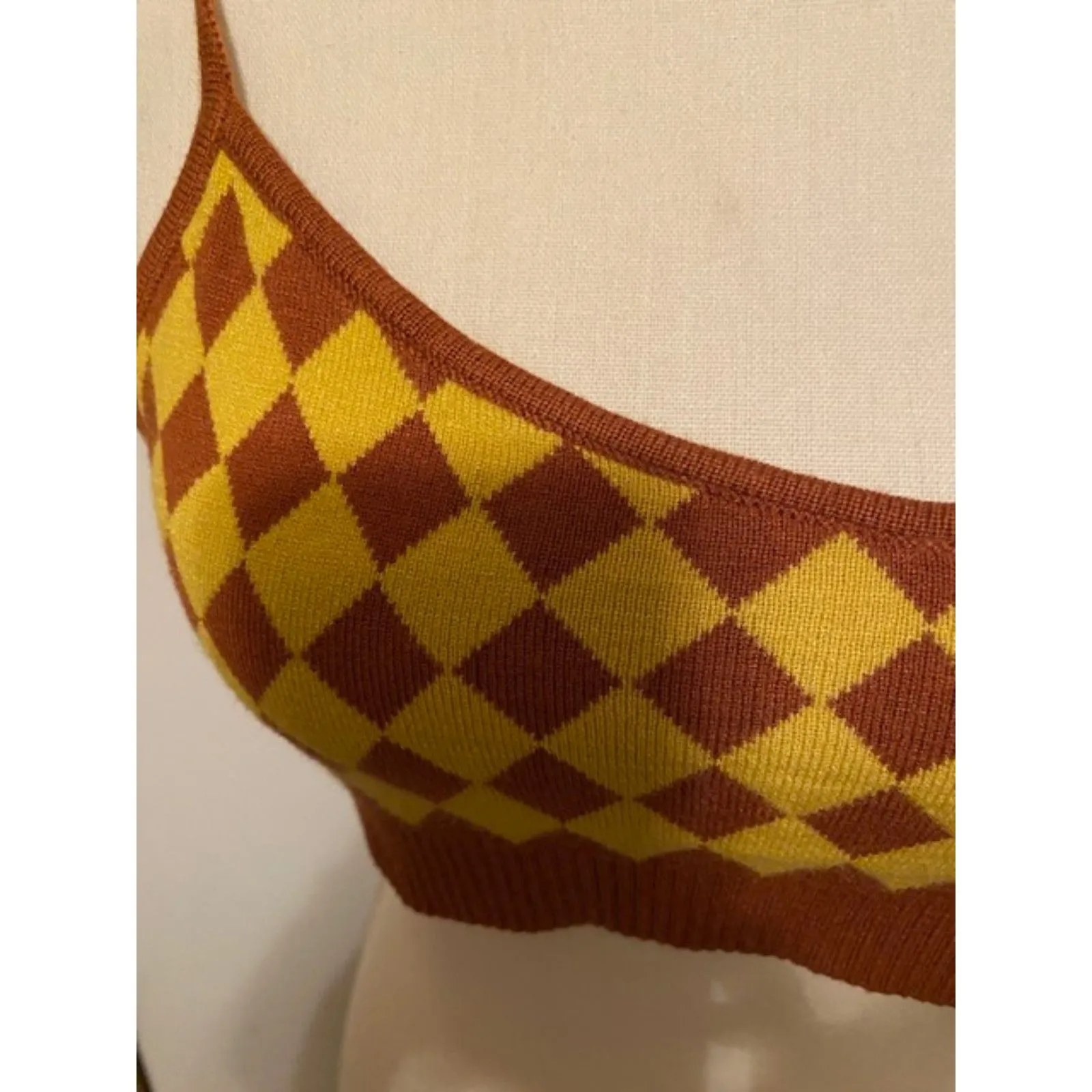 Cider  cropped sweater tank Size S - Image 3