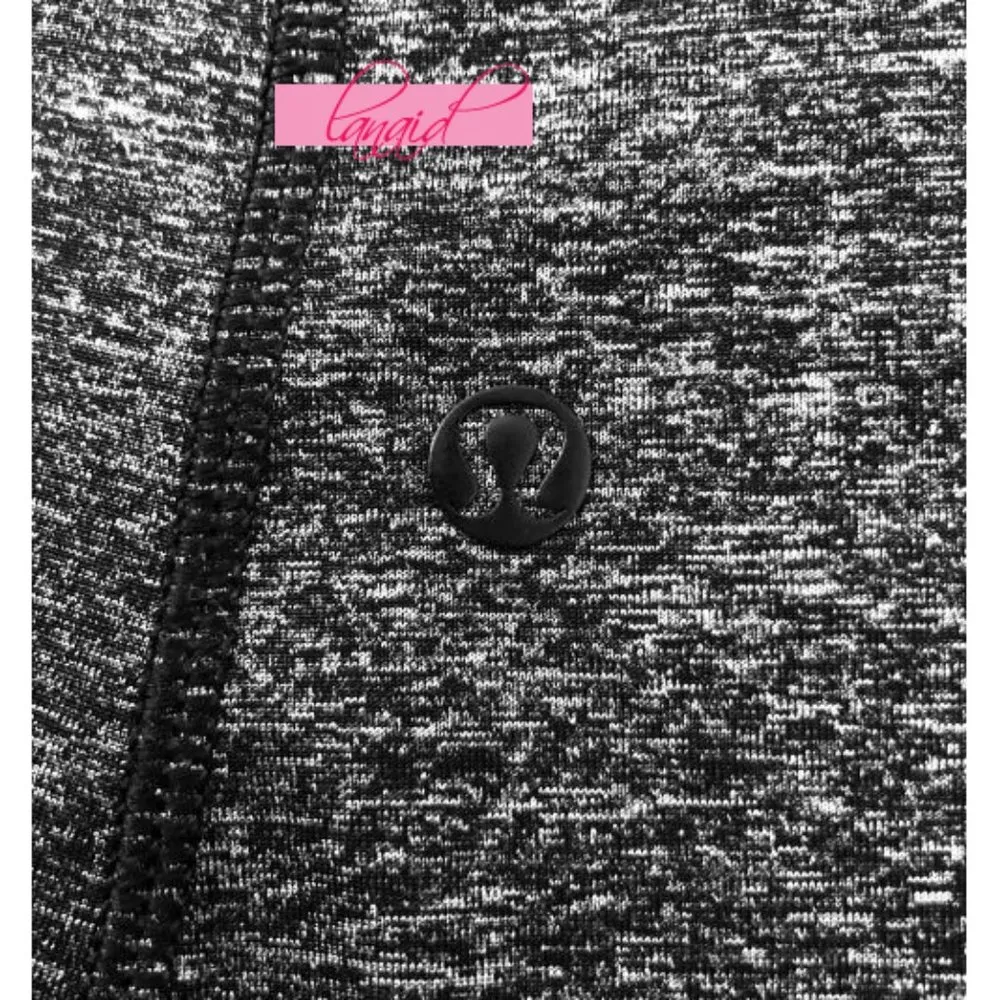 If You're Lucky Tank Heathered Black Mesh Cut-Outs Sheer Open Back Top - Image 9