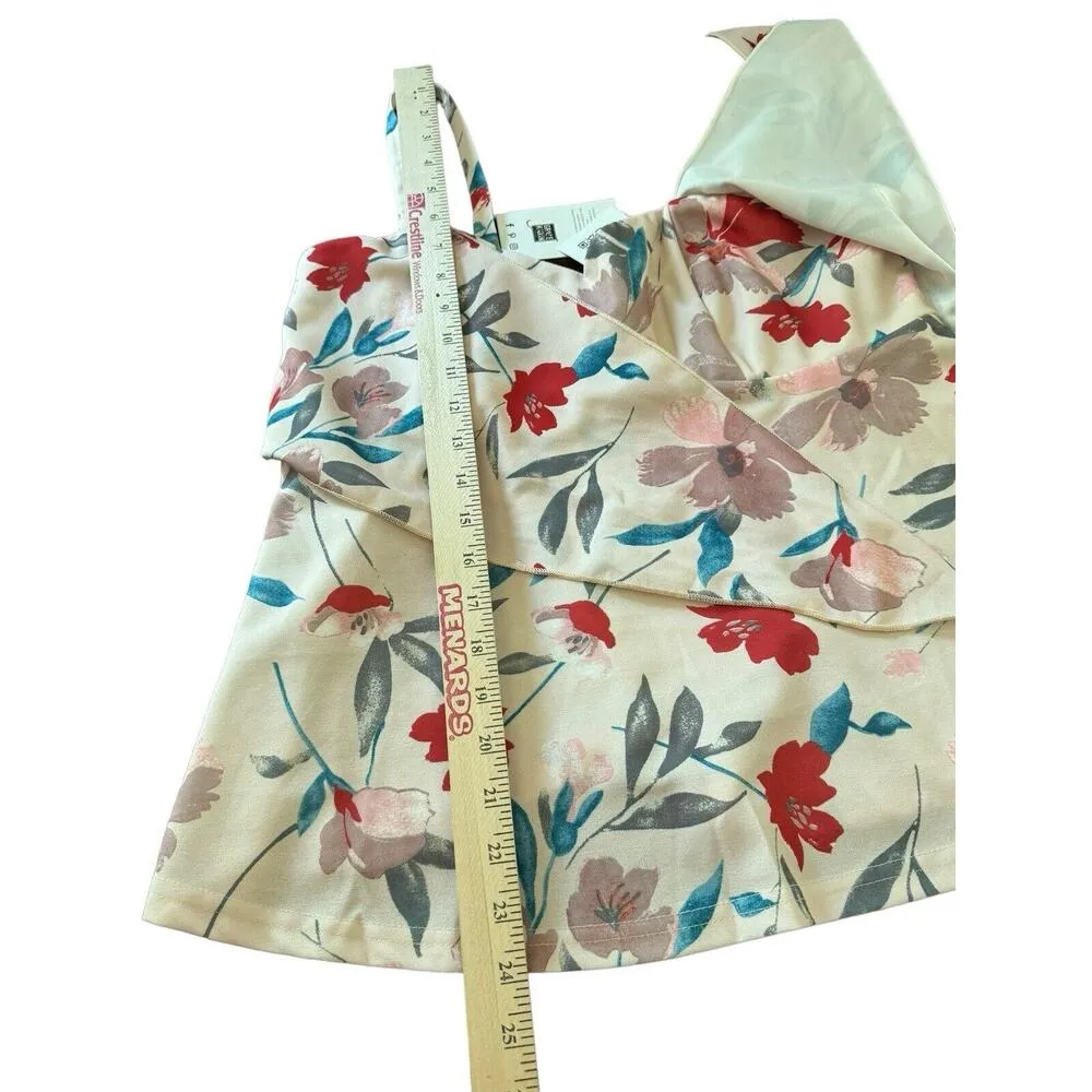 Grace Karin Women's V-Neck Strappy Casual Sleeveless Floral Tank Top Large NWT - Image 5