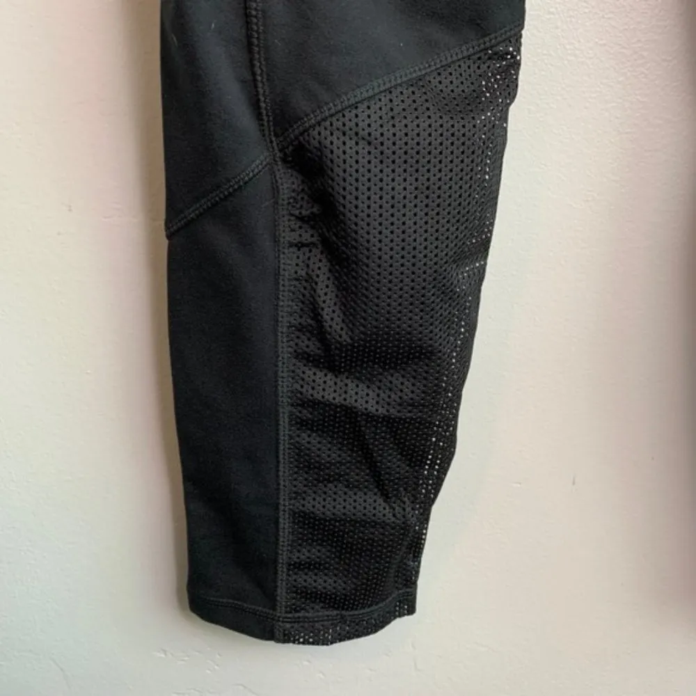 Stoic Black Mesh Detail Fu Da Legging Size XL - Image 6
