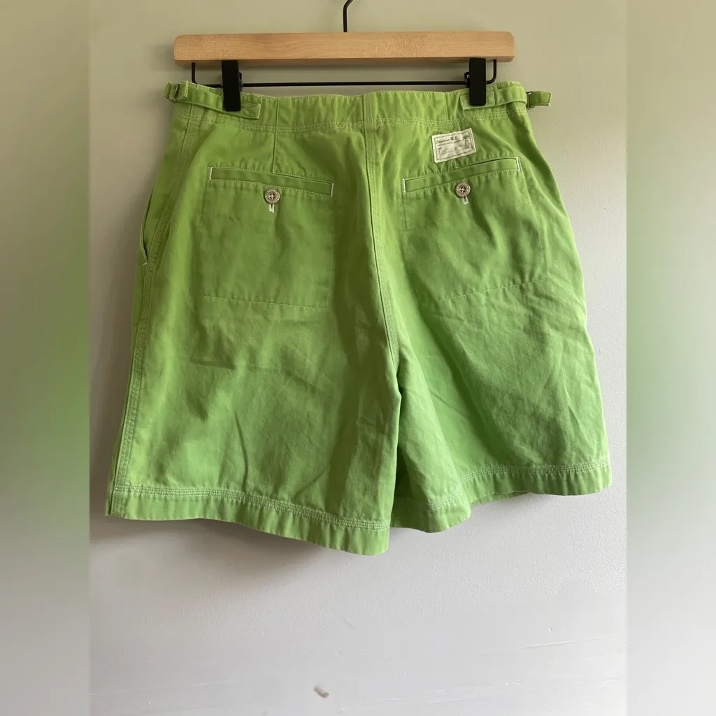 Ralph Lauren Lime Green Women's Bermudas - Image 5