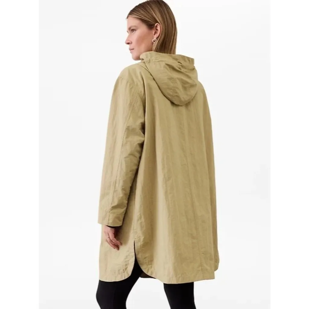 Athleta M Everywhere Anorak Jacket Flax Medium - Image 8