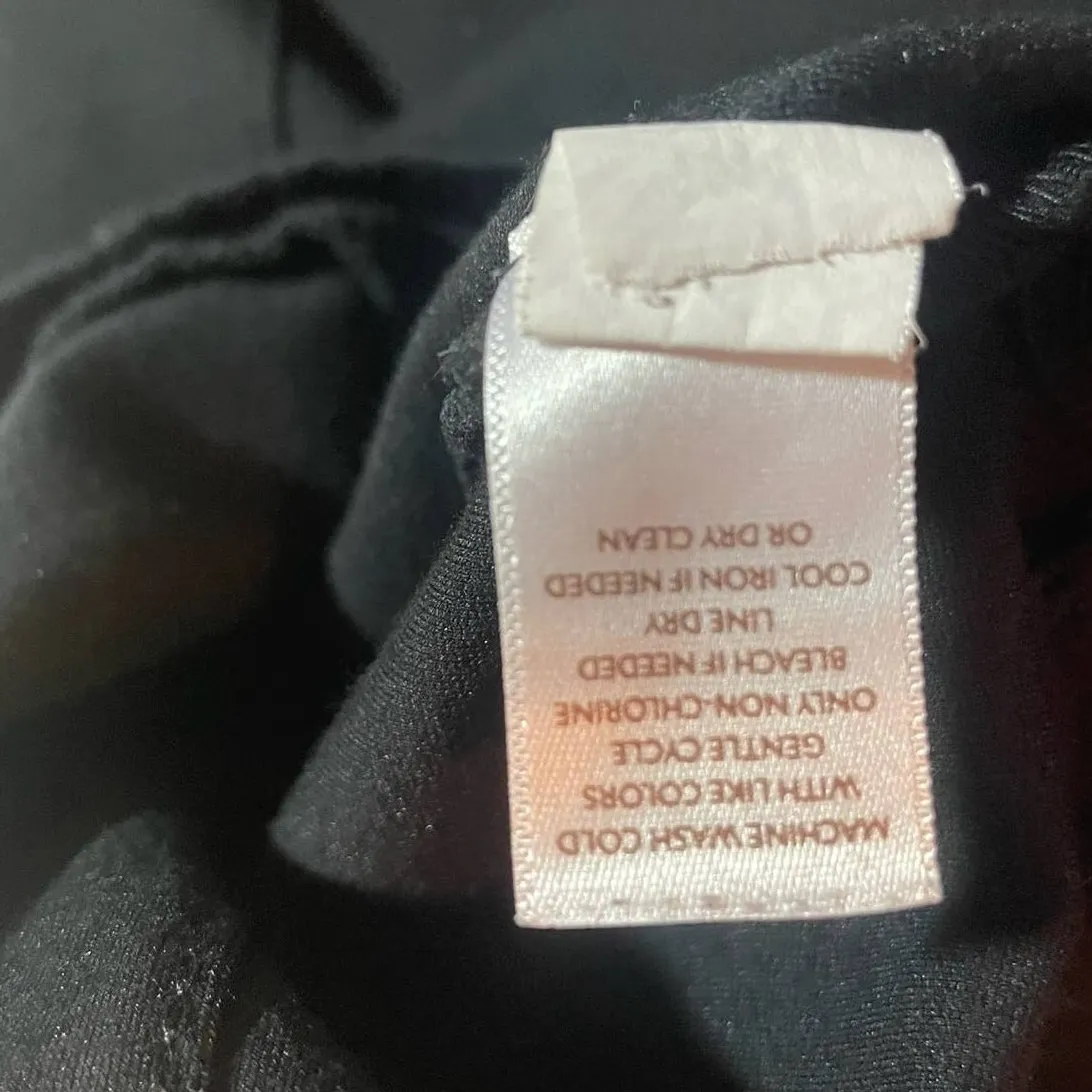 J‎ Jill Women Pants M Black Slim Leg Pull On Viscose Stretch Minimal Neutral Size M - Image 8