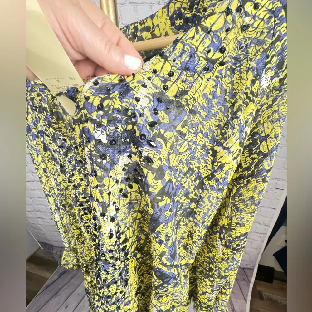 Vertigo Paris Tunic with Beads and Sequins NEW! Size XL - Image 14