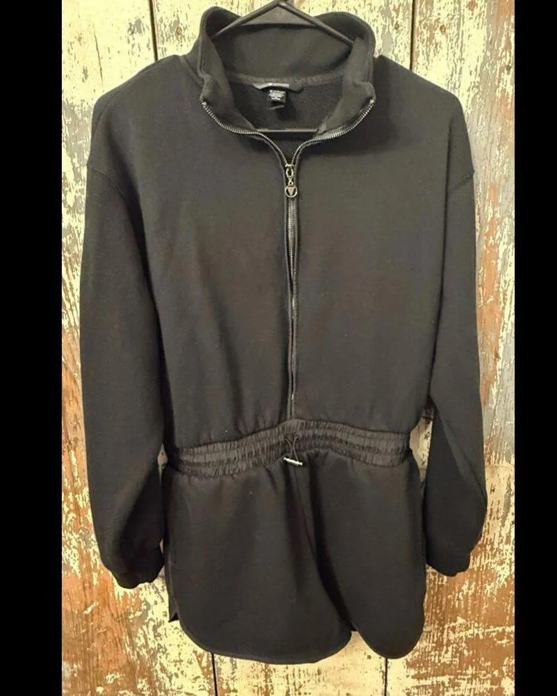 Victoria's Secret On Point Black Cotton Romper, size medium - Image 3