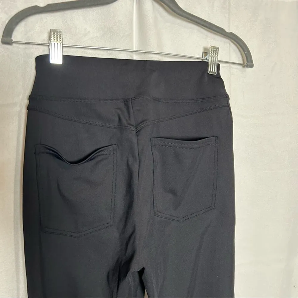 NWT Halara Black Ruffle Waist Band Casual Athletic Pants Size XS - Image 5