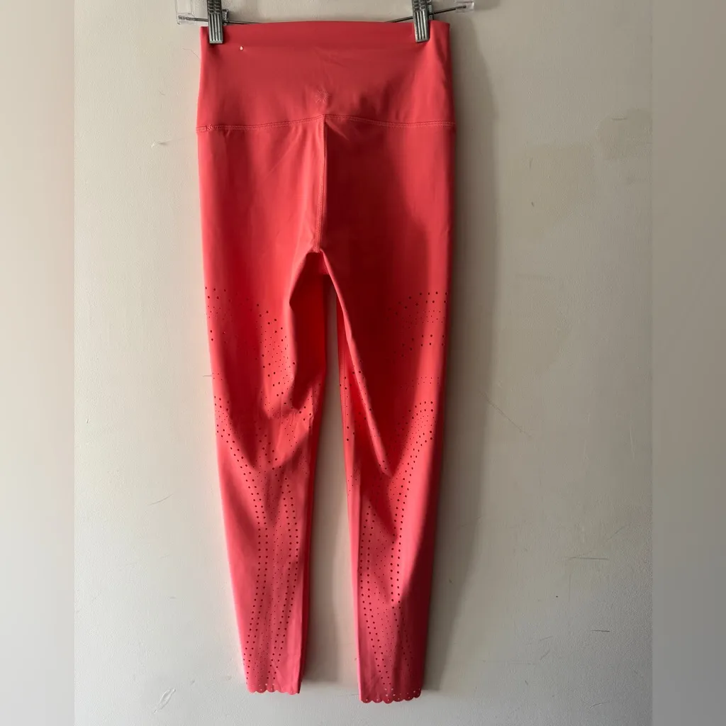 NWOT Offline By Aerie Goals Lasercut 7/8 Hi Rise Pink Real Good Leggings - Image 6