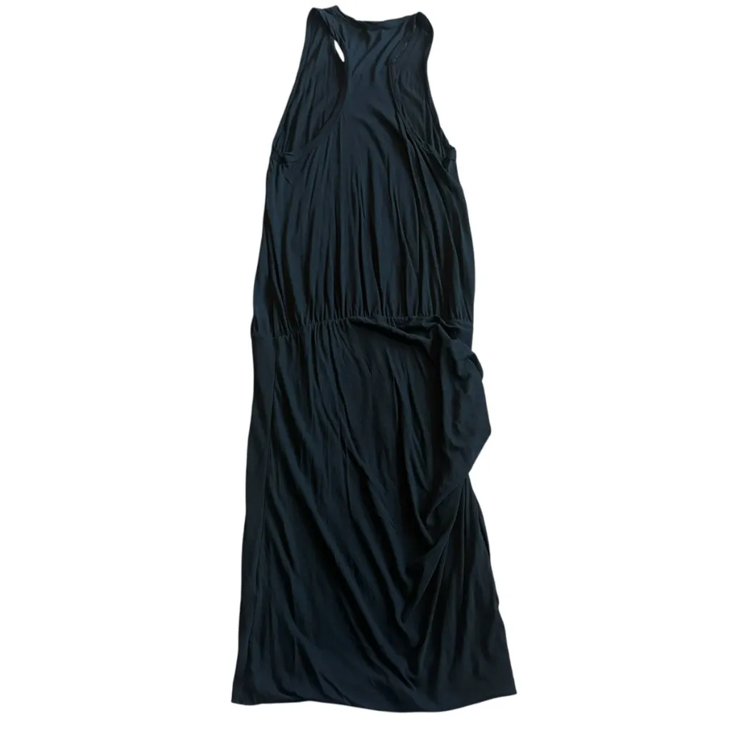 Standard James Perse Racerback Blouson Dress Black Sleeveless Size 3 Large NWT - Image 6