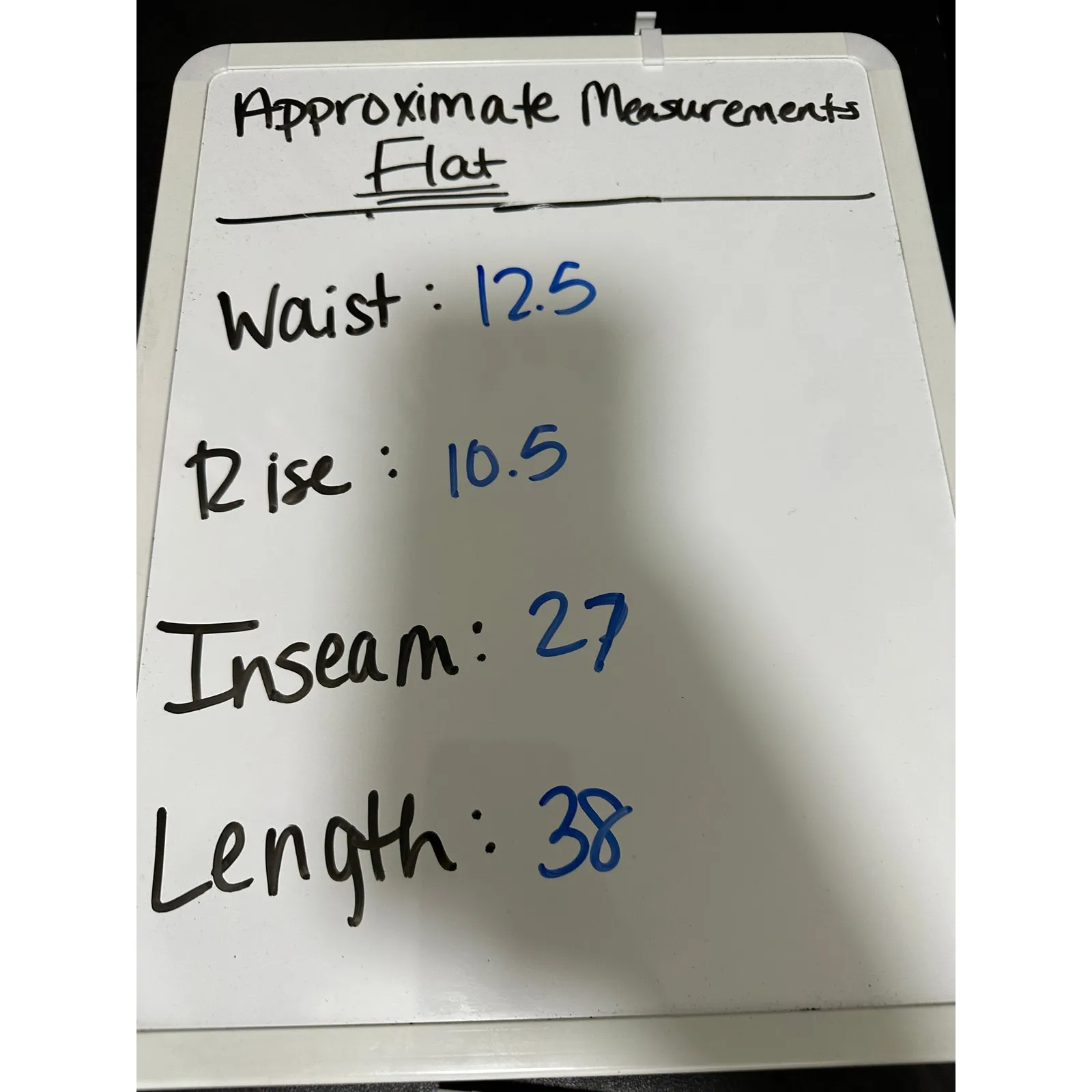 Denim Forum Womens The Arlo High Rise Straight Denim Jenas Size 24 Button Fly Blue - Image 9