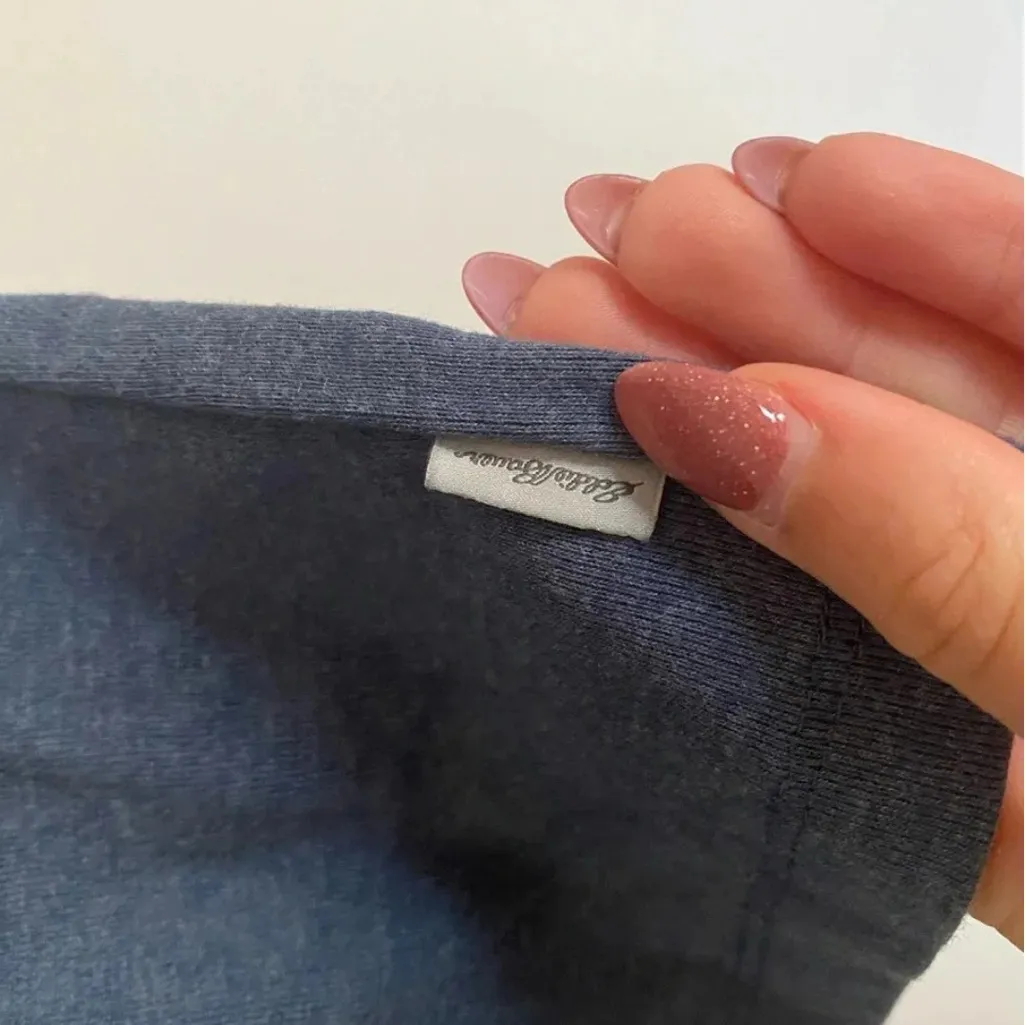 Eddie Bauer Women’s Blue Short Sleeve Cotton USA T Shirt Size Medium - Image 3