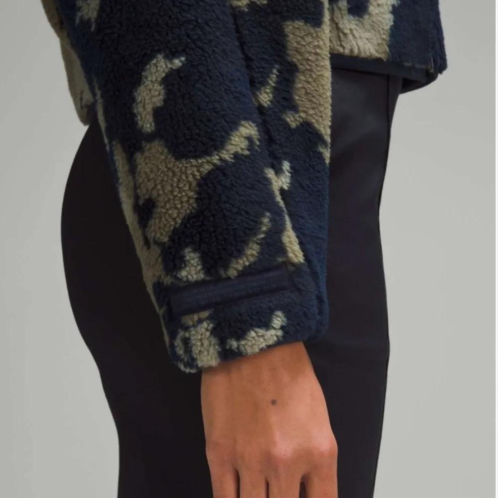 Lululemon  lab Womens Fleece Bomber Jacket - Image 2