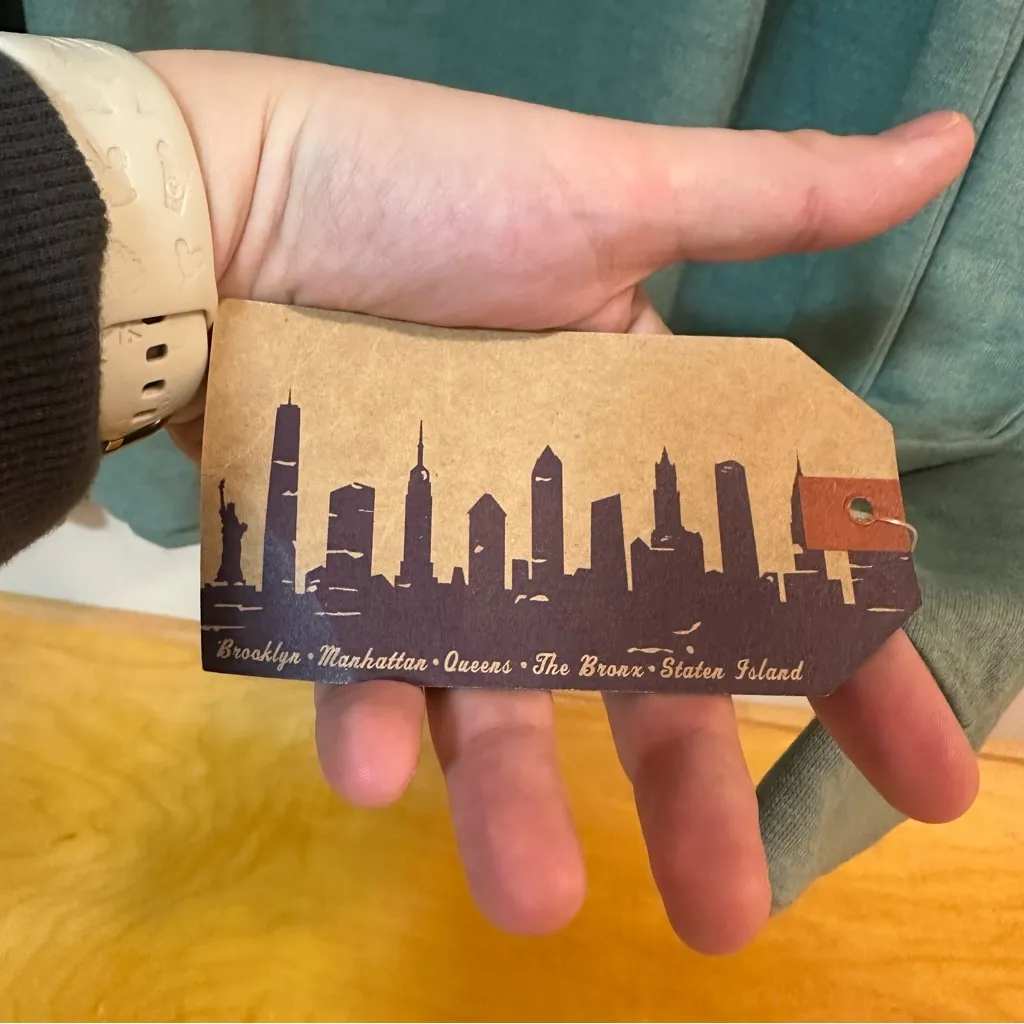 NWT New York Popular New York Crewneck Sweatshirt Oversized Green Size L - Image 3