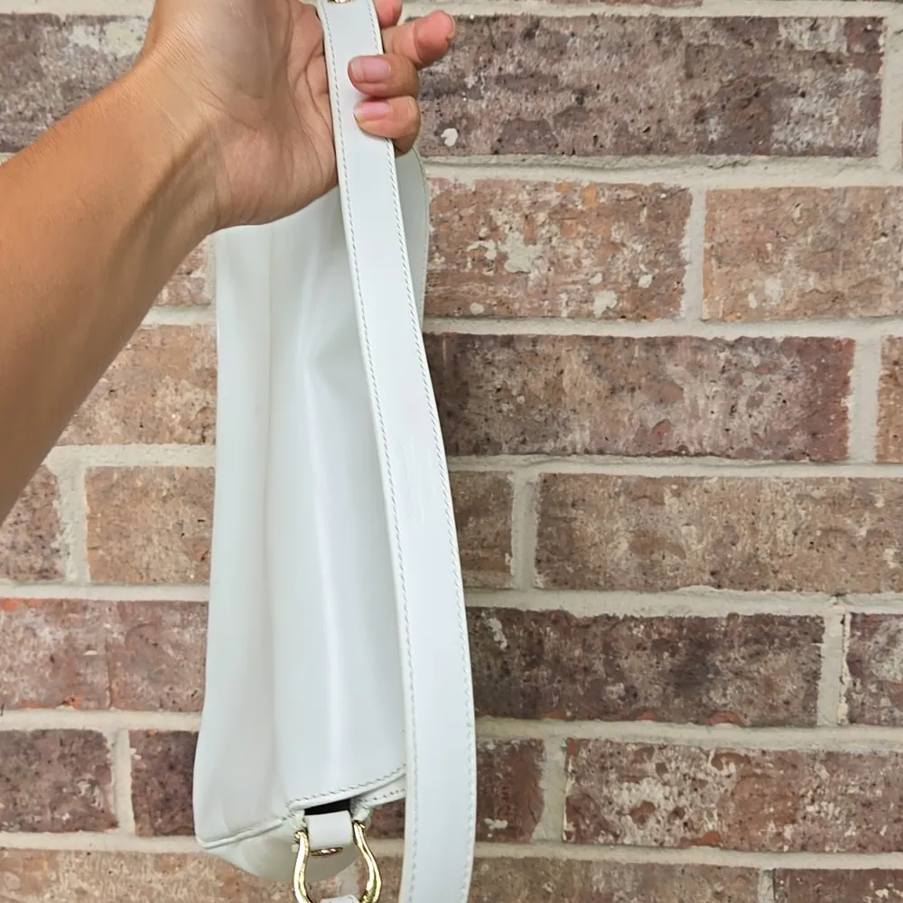 Kate Spade New York RARE "Sutton" Large Perrin White Leather Handbag - Image 7