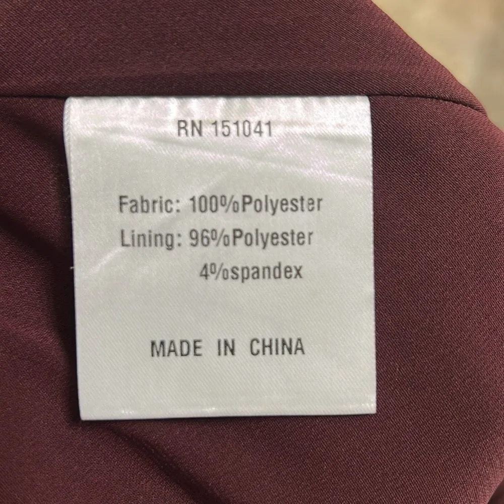 Kourt Tan Vegan Leather Pants(Size 2) Brown - Image 8