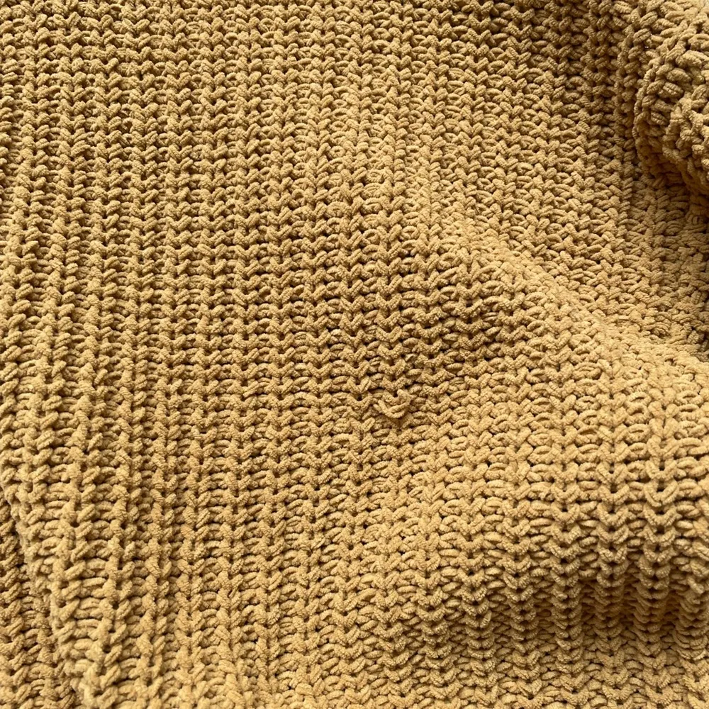Aerie Yellow Chenille Knit Sweater - Image 6