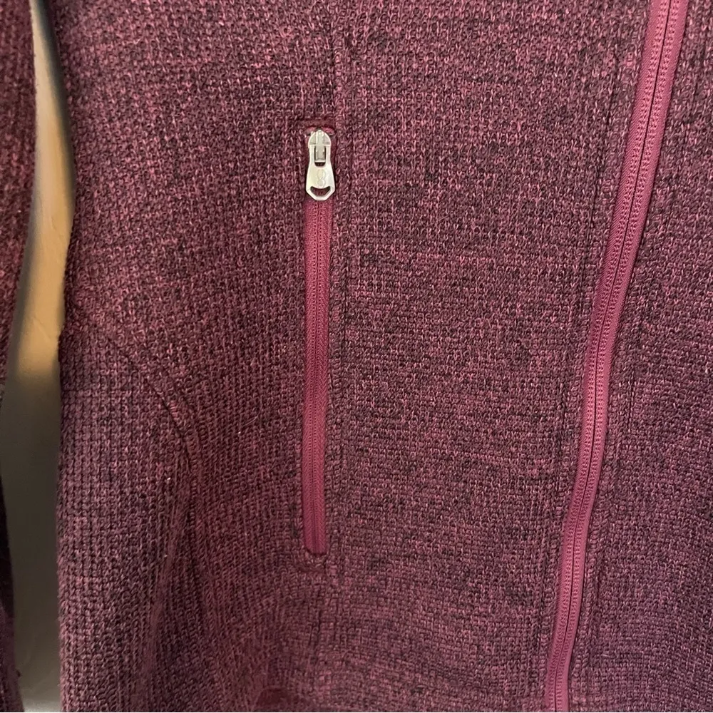 Spyder Endure Full Zip Core Mid-Weight Stryke Sweater Maroon Jacket Size S - Image 7