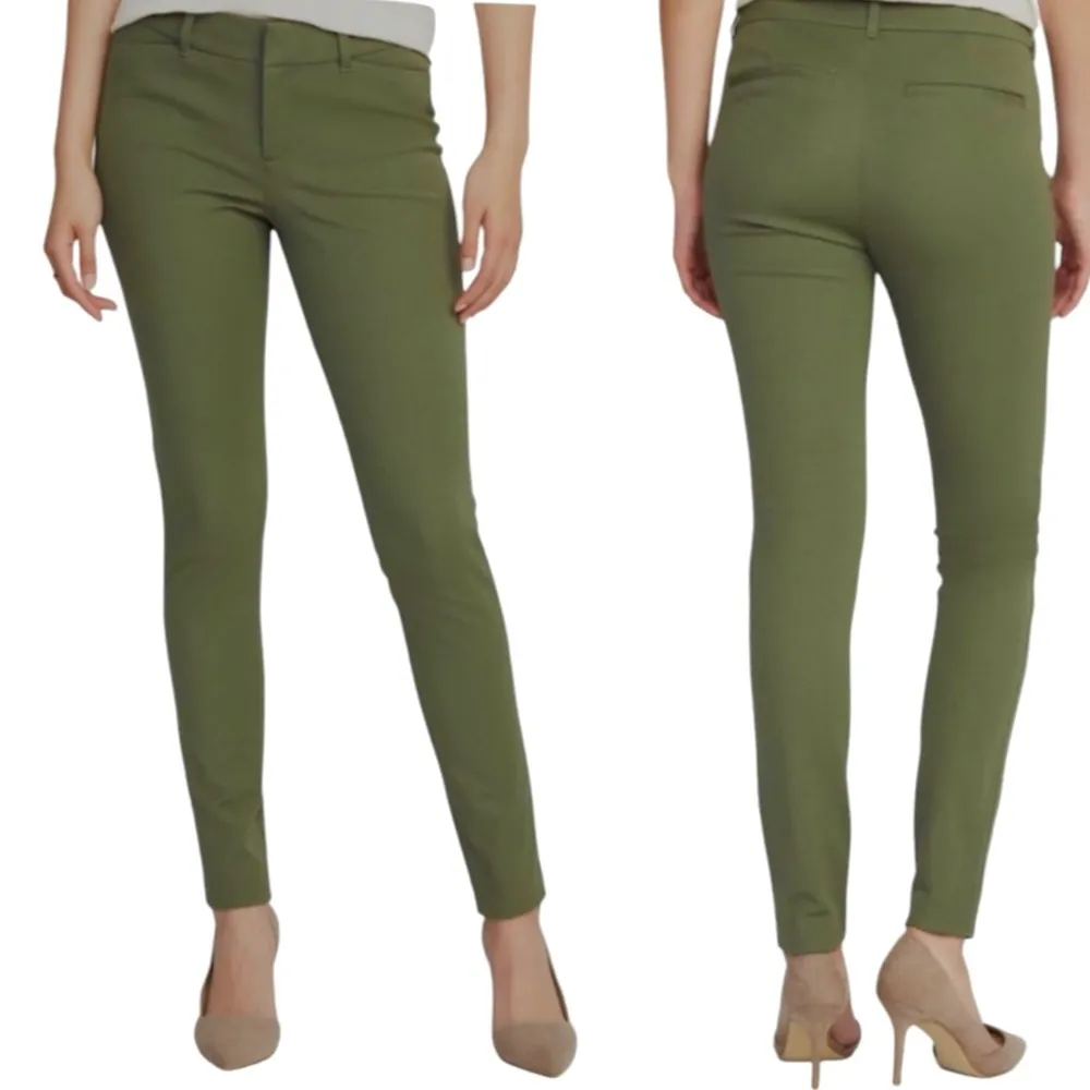 Old Navy Pants High Rise Pixie Ankle Olive Army Green Women’s Plus Size 26 - Image 7