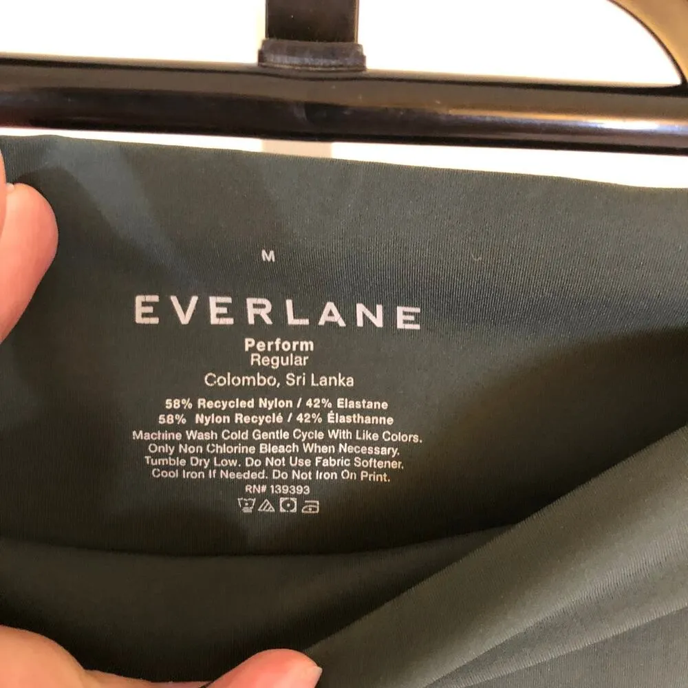 Everlane NWOT Women's Perform Ankle Legging Activewear 24/7 Pine Green Size M - Image 5