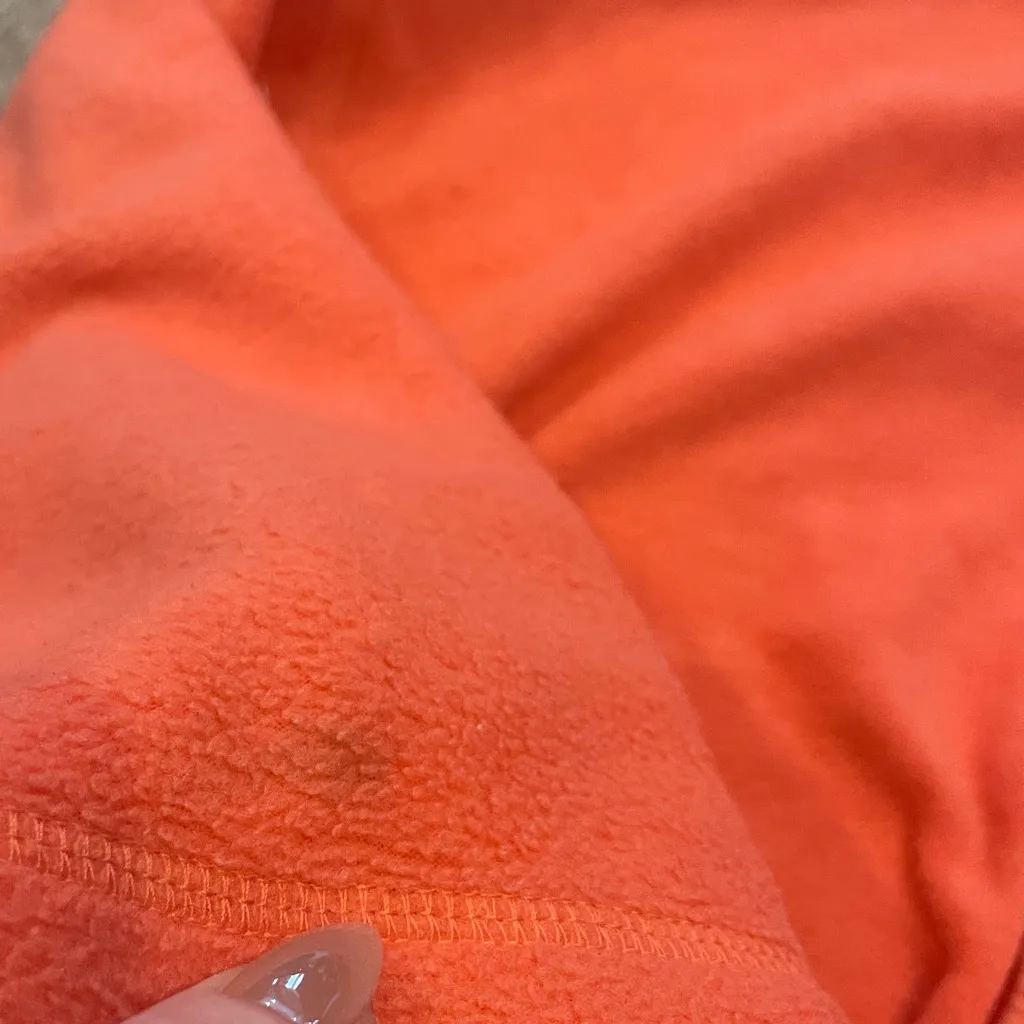 FP Movement Women's Orange Fleece Jacket Size L - Image 7