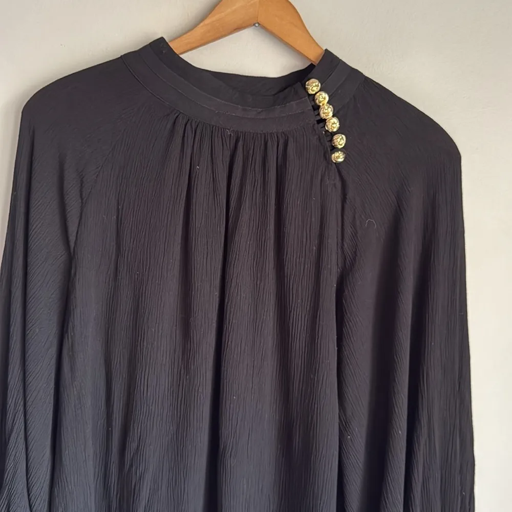 BA&SH Neil Embellished Button Blouse XS - Image 5