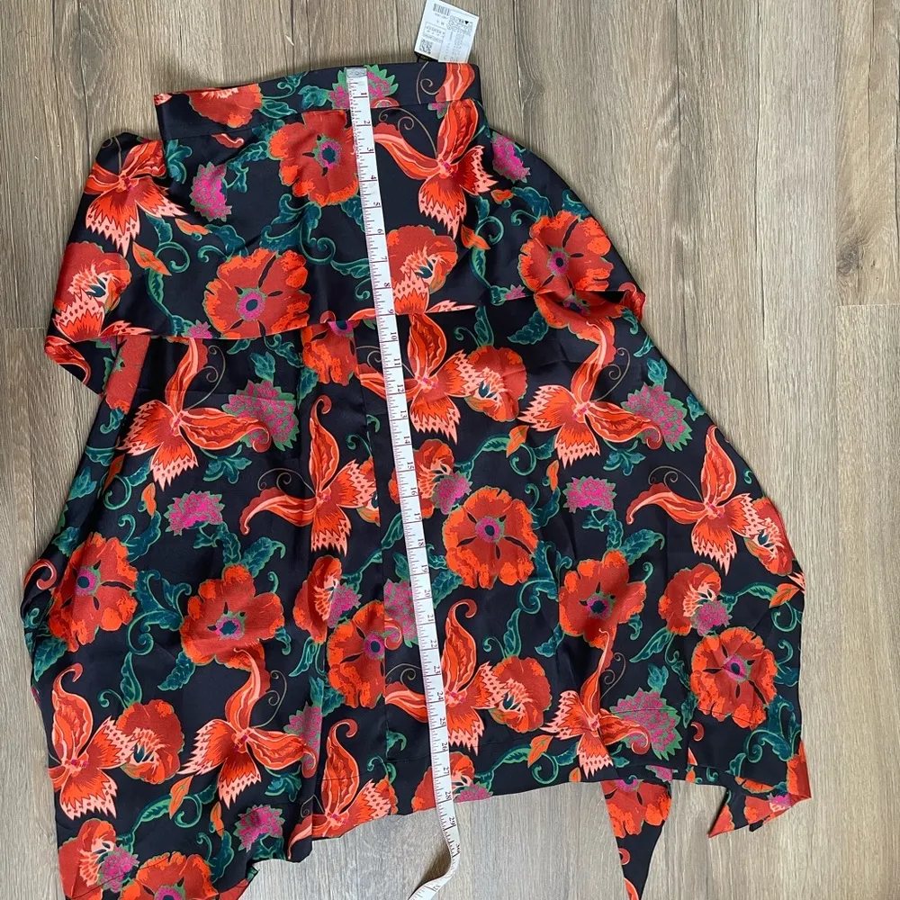 NWT ZARA | Printed flowing midi skirt | XS - Image 10