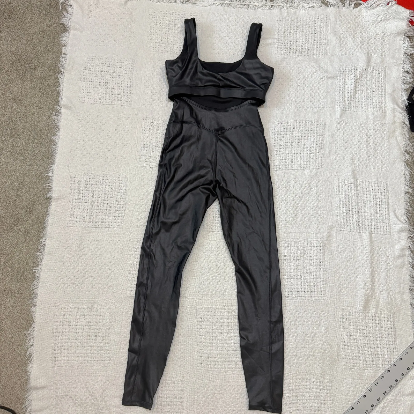 Fabletics Black Leggings Jumpsuit - Image 6