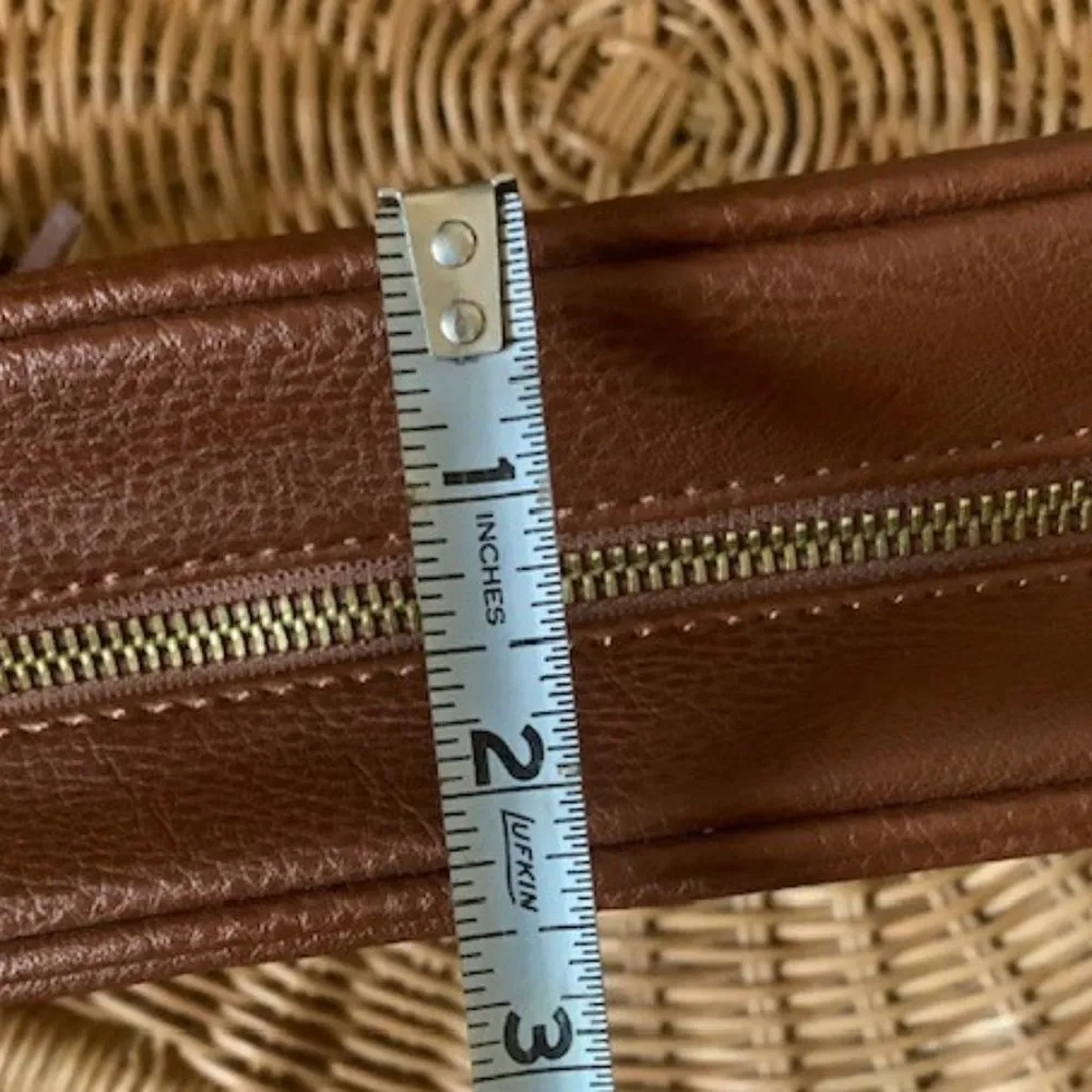 CARLOS by Carlos Santana Women's Libra Camera Bag Whiskey/Stitch Handbag Brown - Image 11