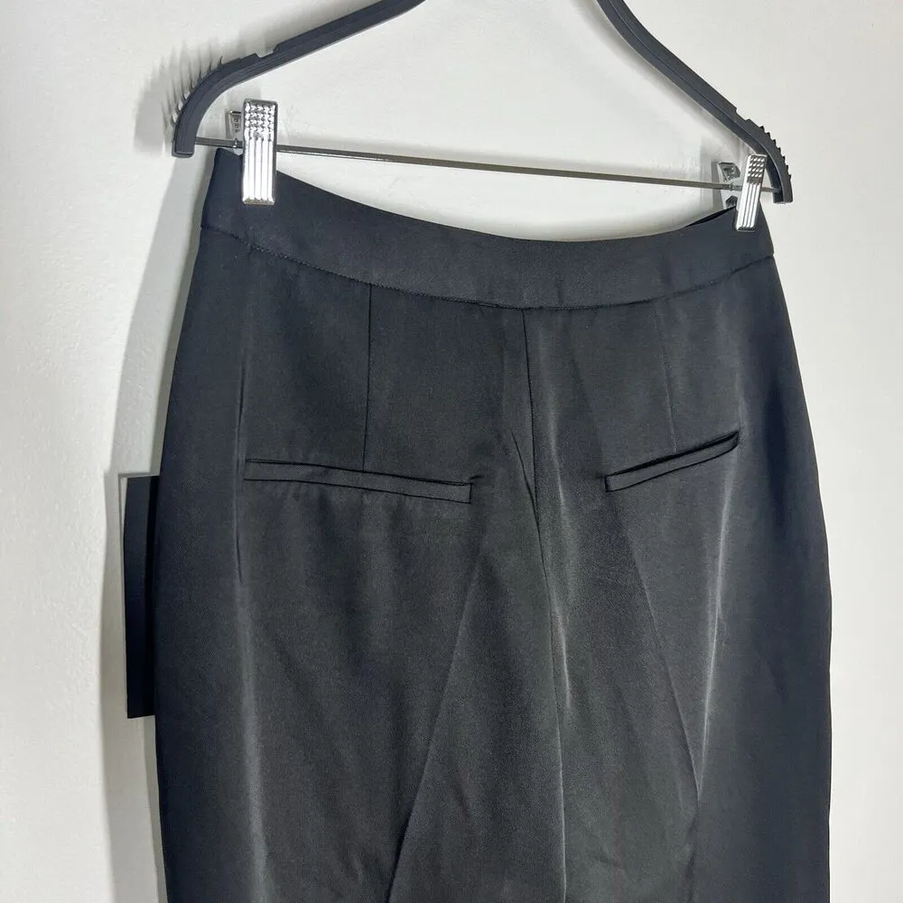 NEW Tuckernuck Sz S Black Duncan Pleated Trouser Pants Straight Leg - Image 10