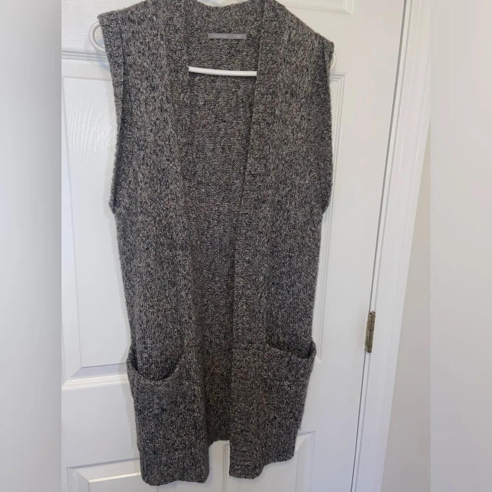 multi-brown knit cardigan - Image 2