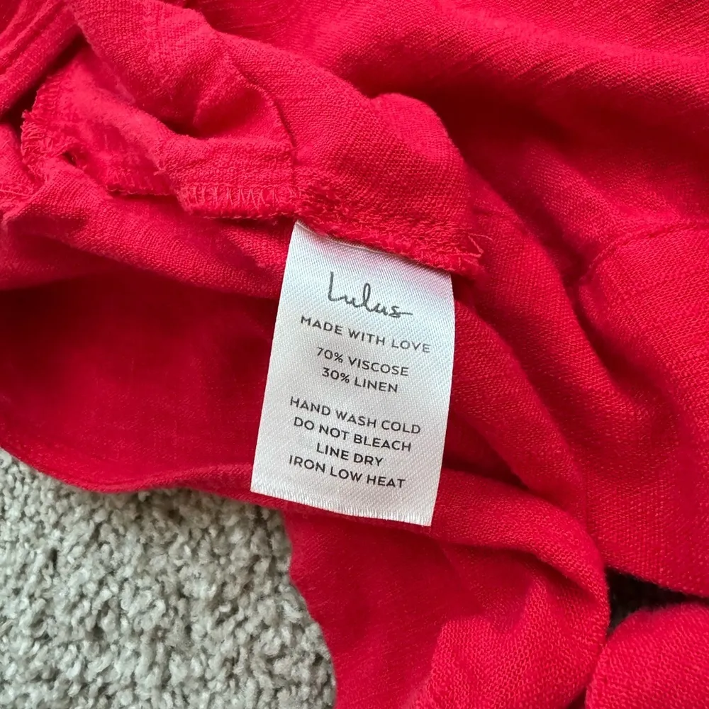 Lulus Wrap Crop Top - Image 2