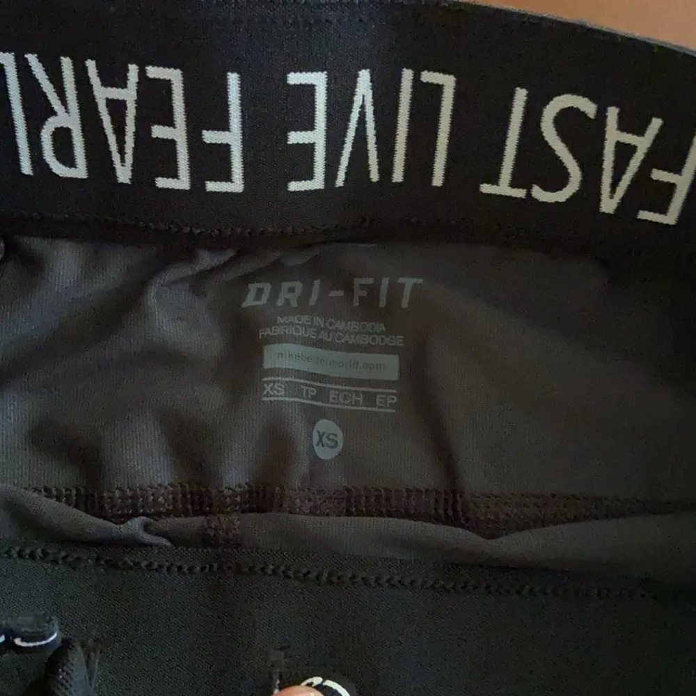 Nike full length dri-fit running leggings XS - Image 2