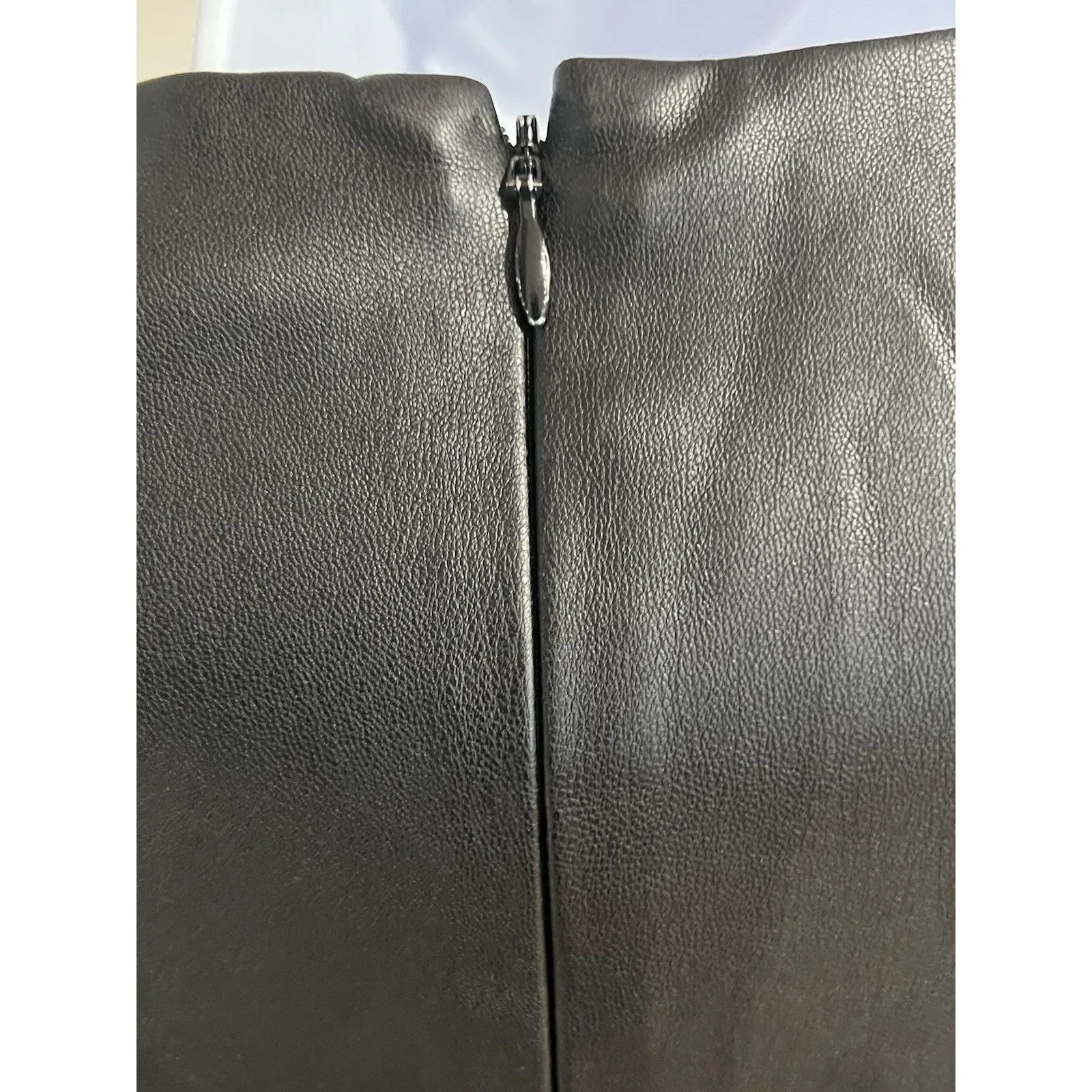 RTR Proenza Schouler White Label Esther Faux Leather Midi Dress Size 6 - Image 11