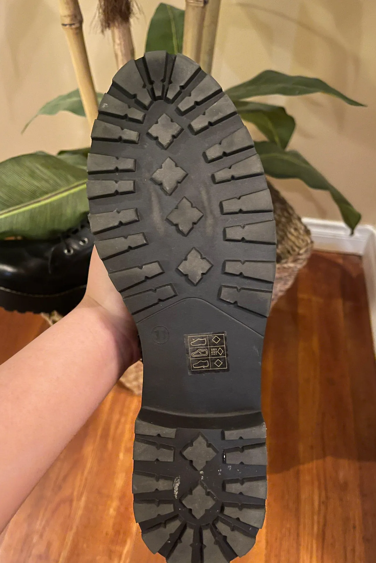 Combat Boots Black Size 11 - Image 5