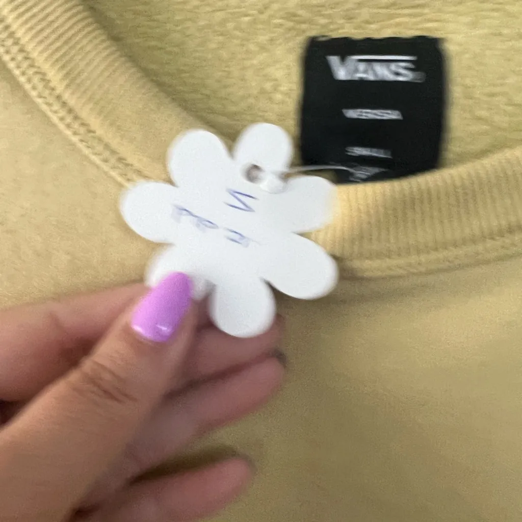 Vans  Yellow Logo Sweatshirt / Good condition* - Image 2