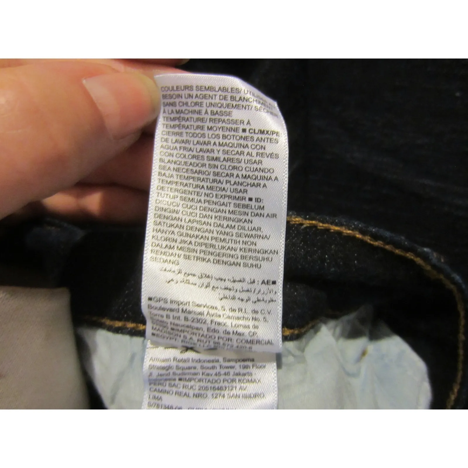 Classic Dark Wash Curvy Skinny Jeans Old Navy Plus Size 20 - Image 6