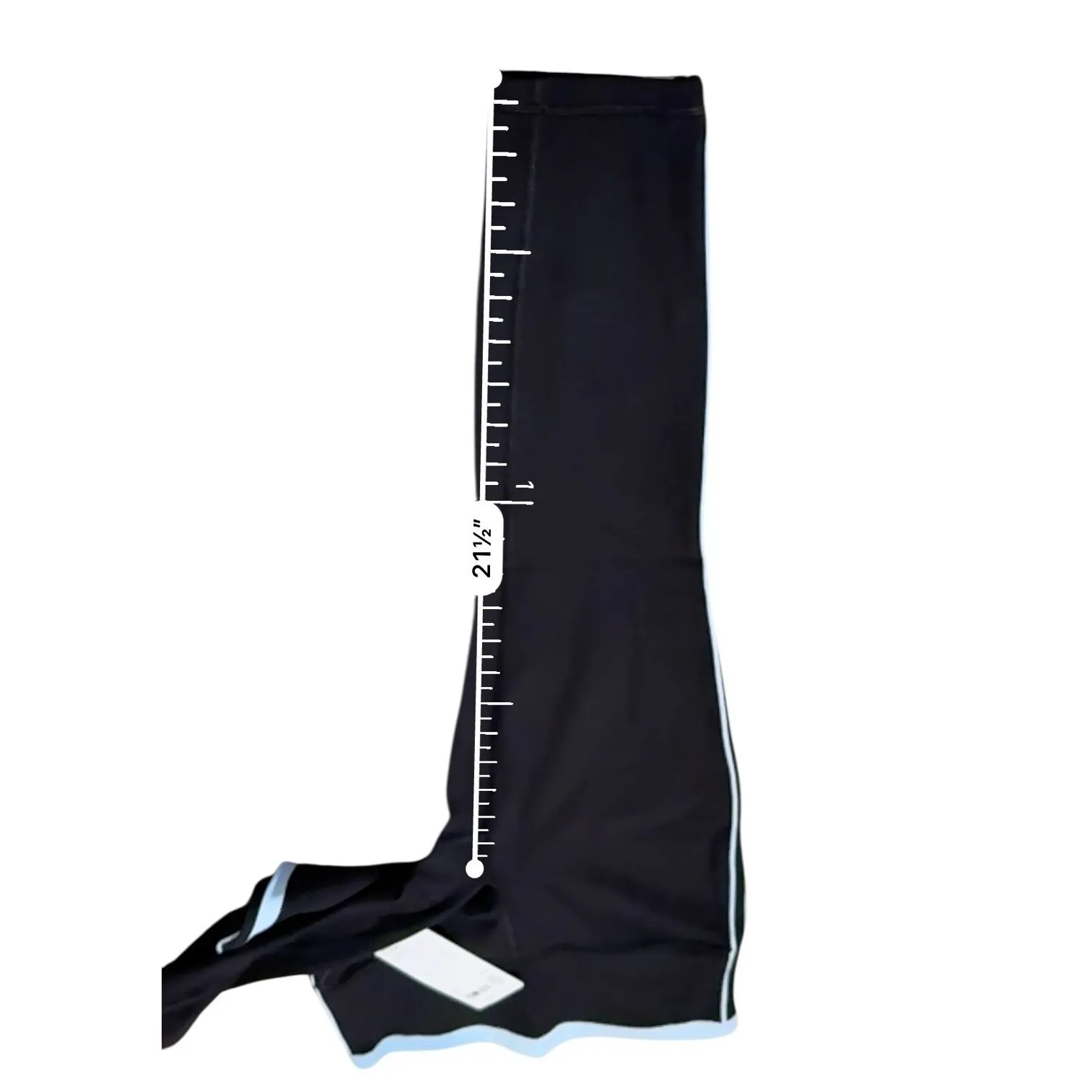 Athleta NWT Elation Sport 7/8 Tights Women's Small Black Blue Stripe Activewear - Image 9