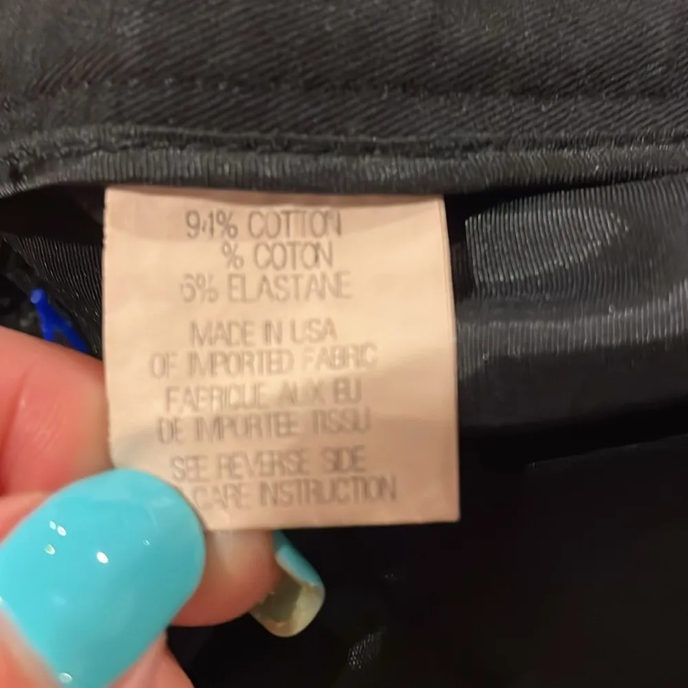 Theory Black Boot Cut Flare Chino Style Pants - Image 6