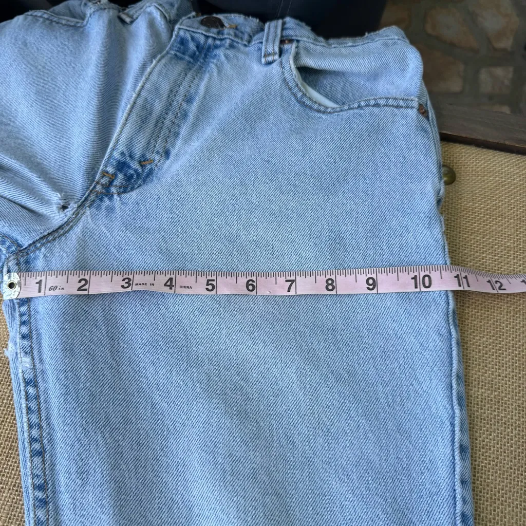 Levi’s 550 90’s Vintage Relaxed Fit Tapered Leg Jeans Size 5 SHT - Image 15