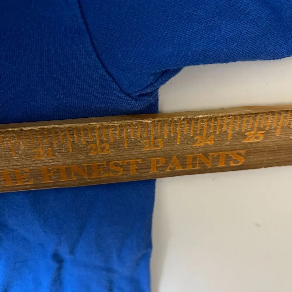 1995 Vintage 90s Softball League Champions T Shirt Blue XL Extra Large Sports - Image 12