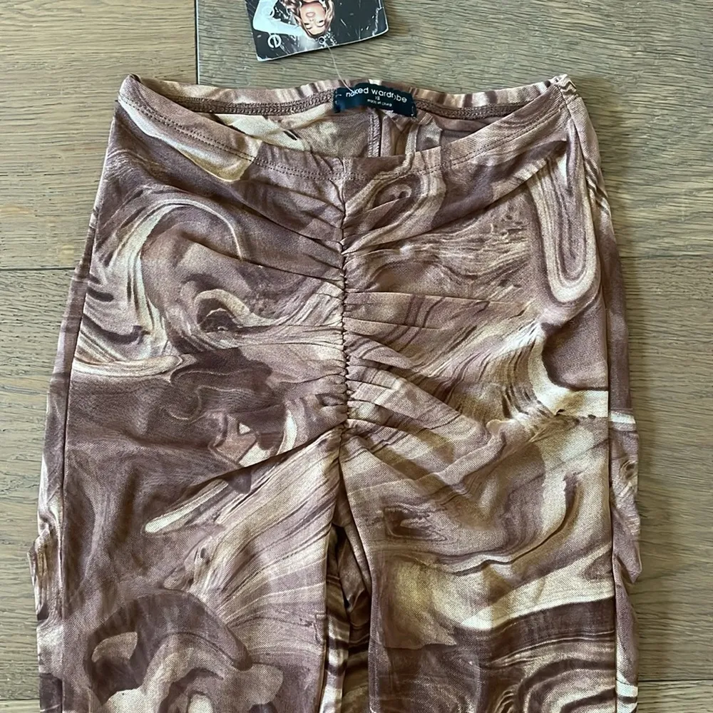 NAKED WARDROBE MESH LEGGING NWT SIZE XS - Image 4