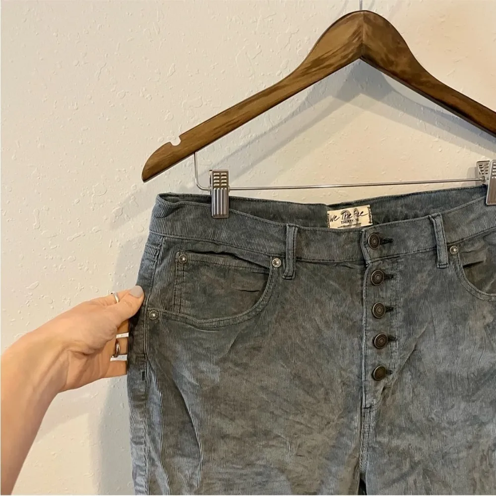 We the Free Sun Chaser Cord Skinny Pants in Morning Wave - Image 6