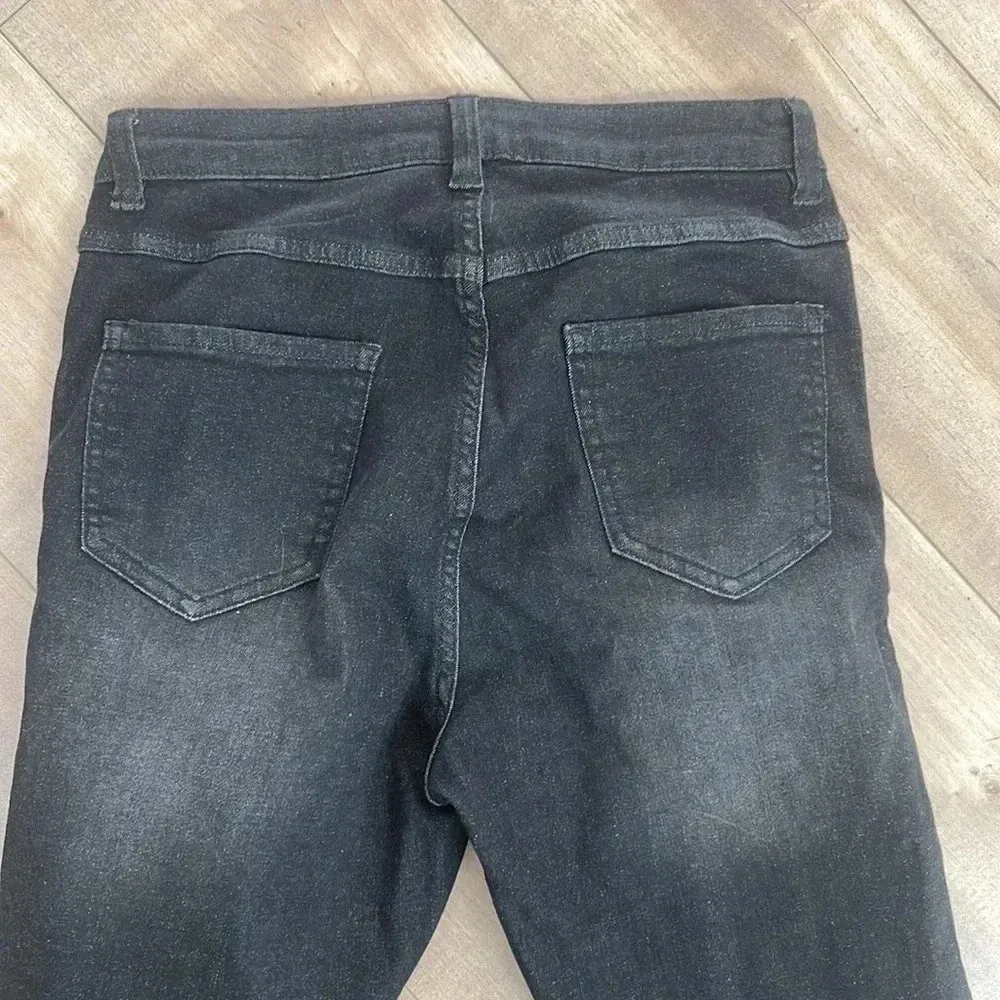 Universal Standard High-Rise Black Skinny Jeans Sz 4 Tall - Image 5