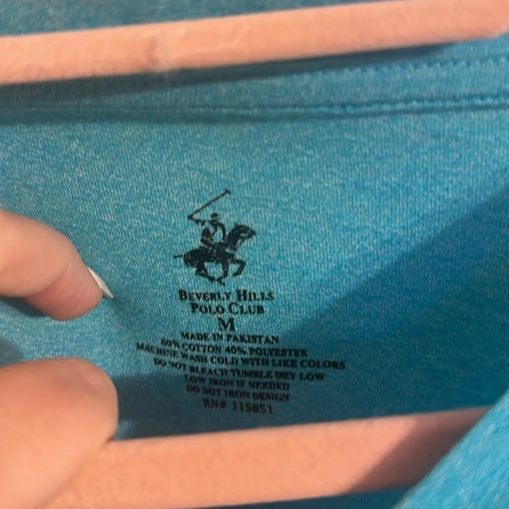 Beverley Hills Pop Club Blue Shirt - Image 3