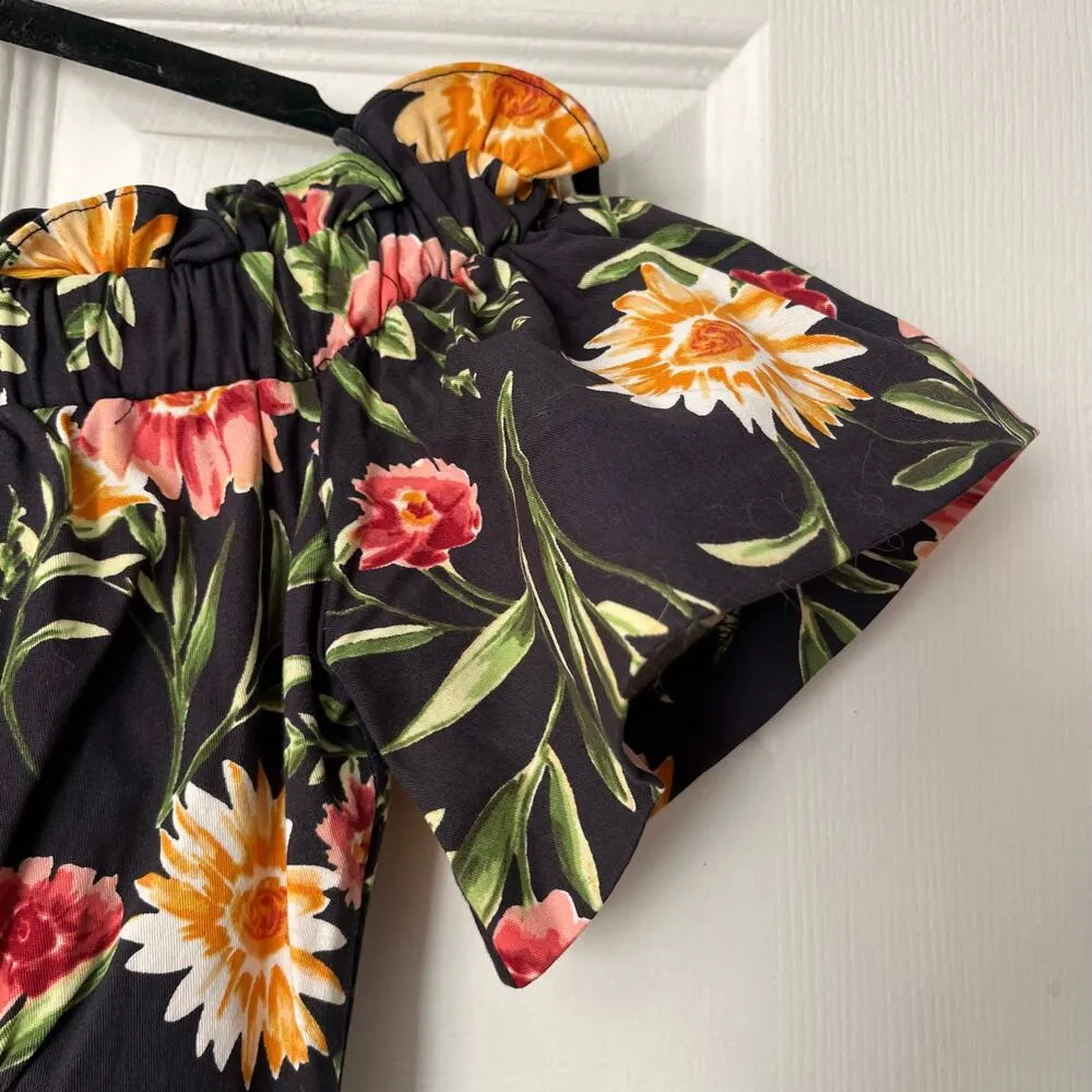 Olivacious Floral Dress - Image 4