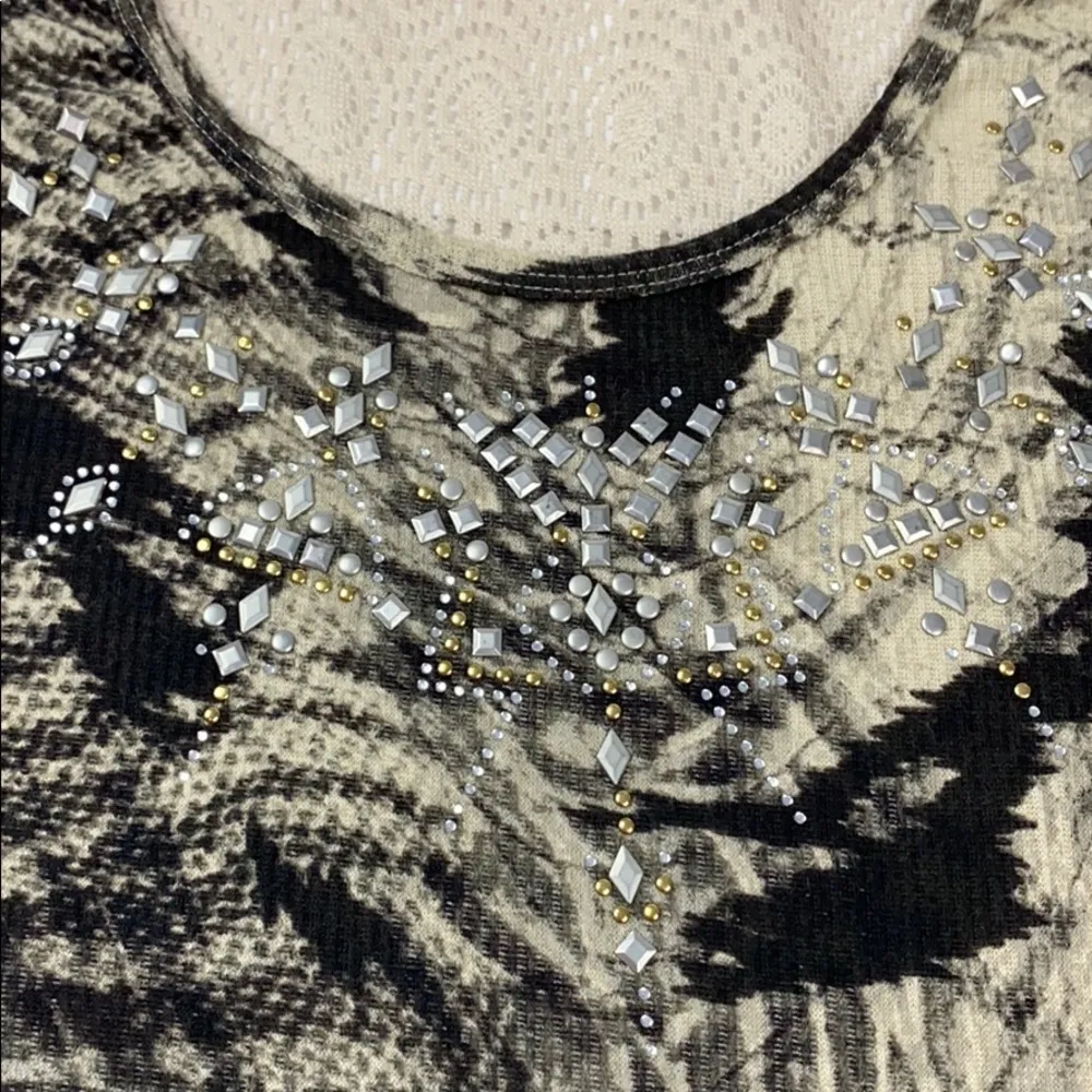 Day trip XS Embellished Short Sleeve Shirt XS - Image 2