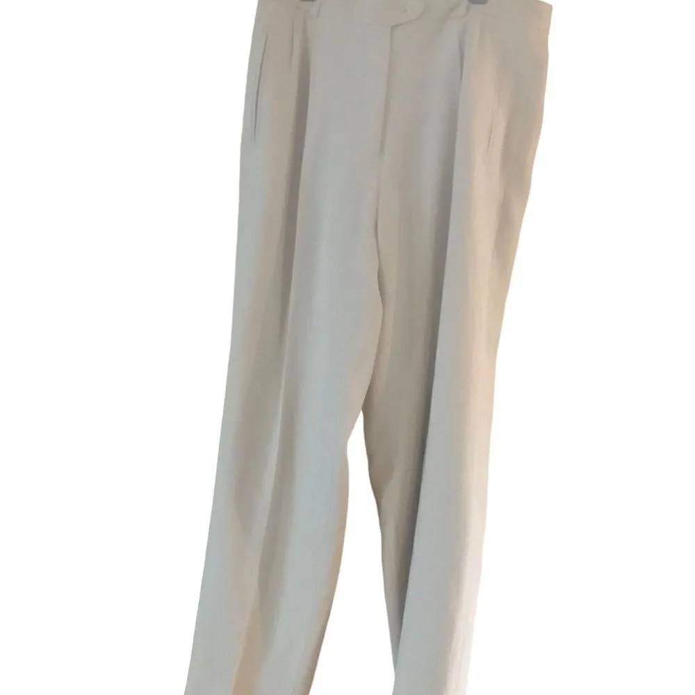 Nygard Collection Cream Dress Pants Size 10 Petite - Image 2