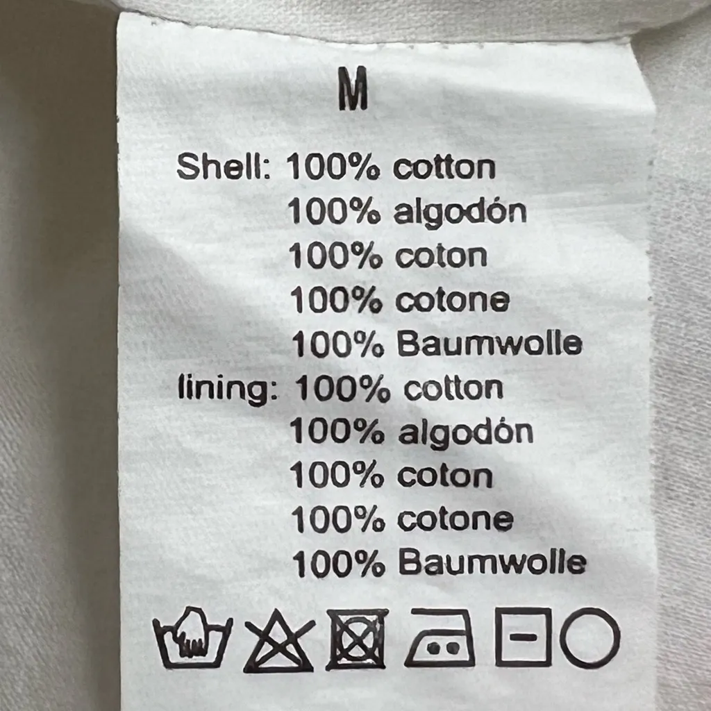 KAS New York White Embroidered Floral Dress - Image 7